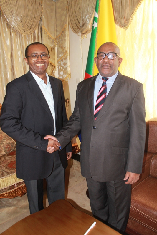 Dr soulaimana Soudjayi a été reçu ce lundi par le Chef de l’Etat