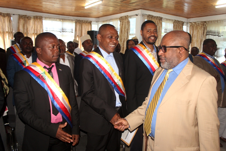 Le Chef de l’Etat a reçu ce jeudi les Maires des Comores.