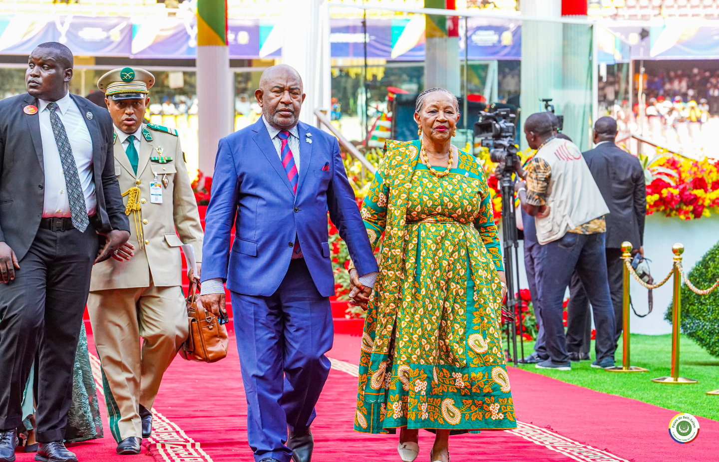 Azali Investiture Sassou