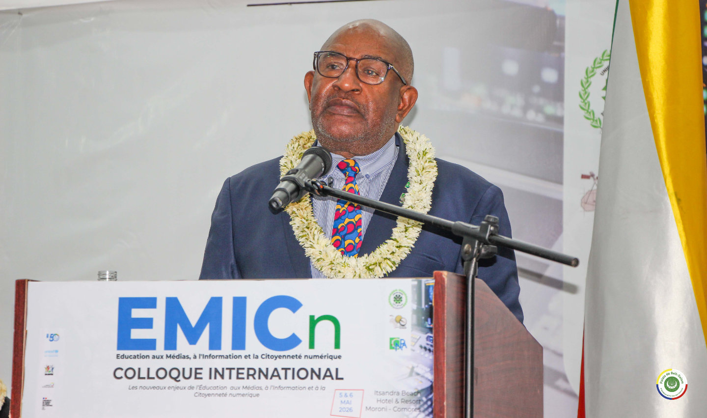 Son Excellence le Président AZALI Assoumani ouvre un colloque international sur les enjeux des médias et de la citoyenneté numérique