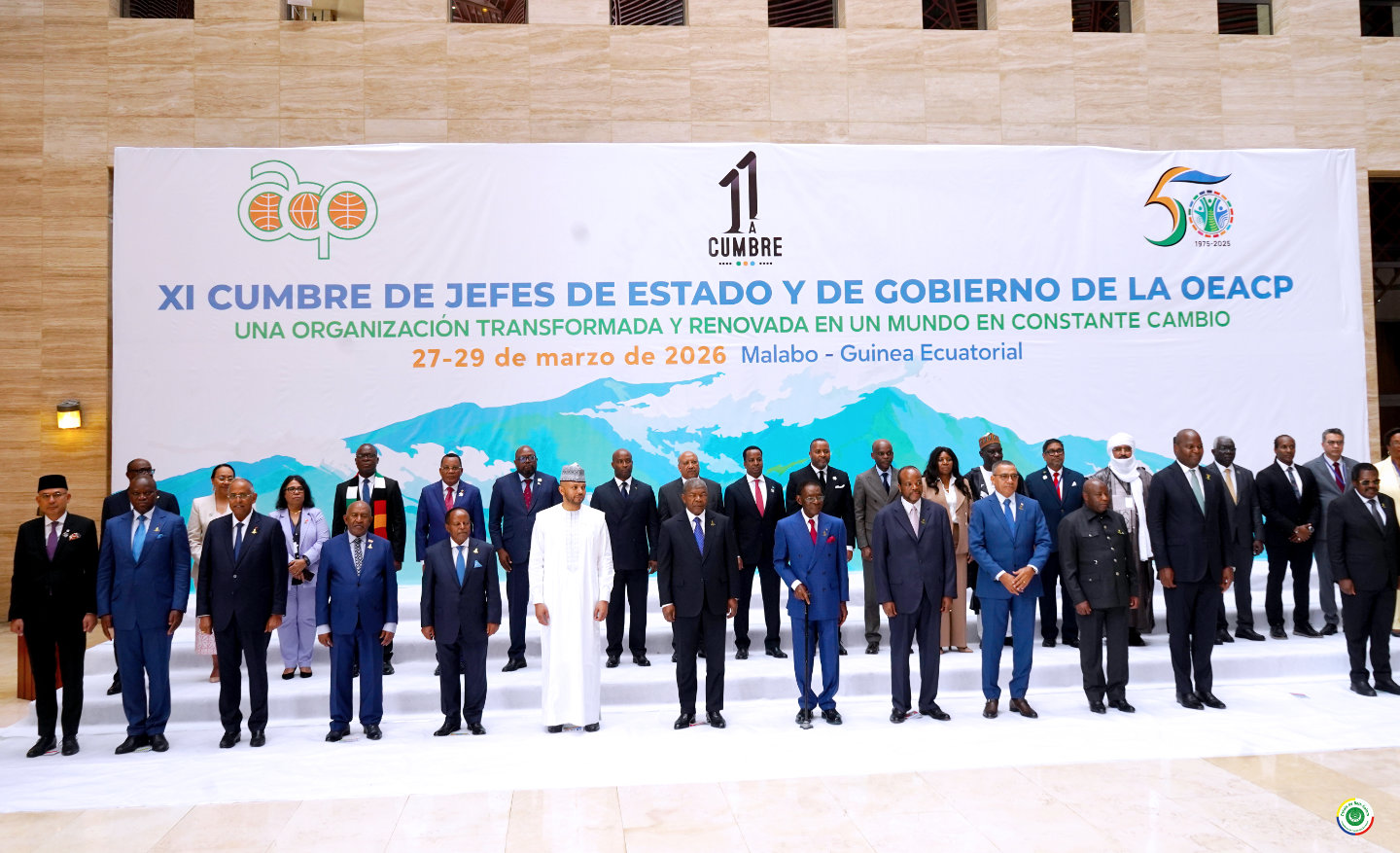 Photo famille sommet Malabo