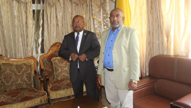 Le Secrétaire Général de la Commission de l'Océan Indien a rencontré le Président de la République