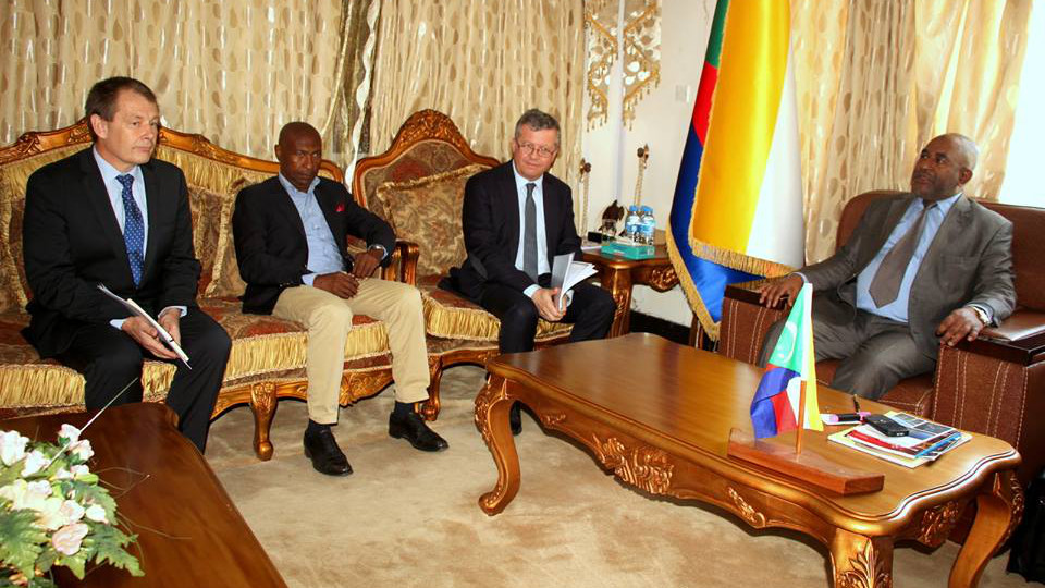 Une délégation de Bolloré Ports reçue à Beit-salam